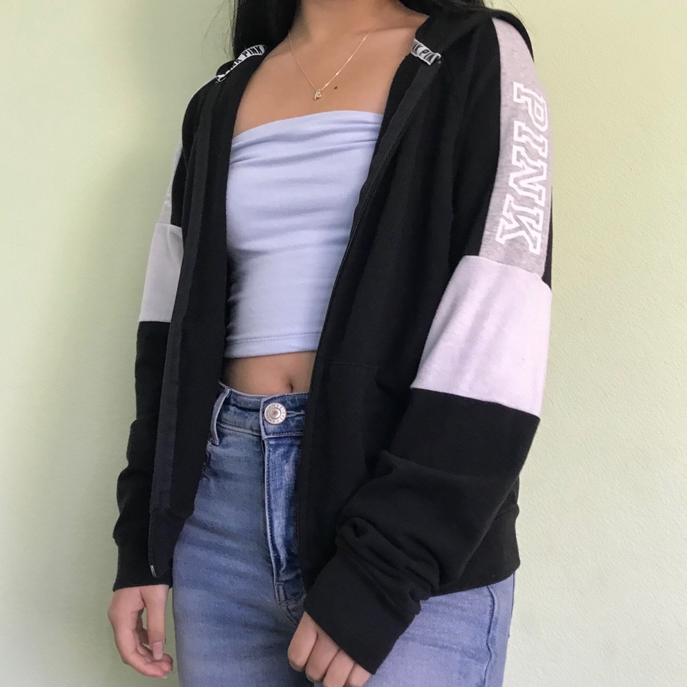 Victoria Secret Pink Zip Up🍒